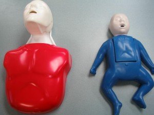 Adult and infant training mannequins